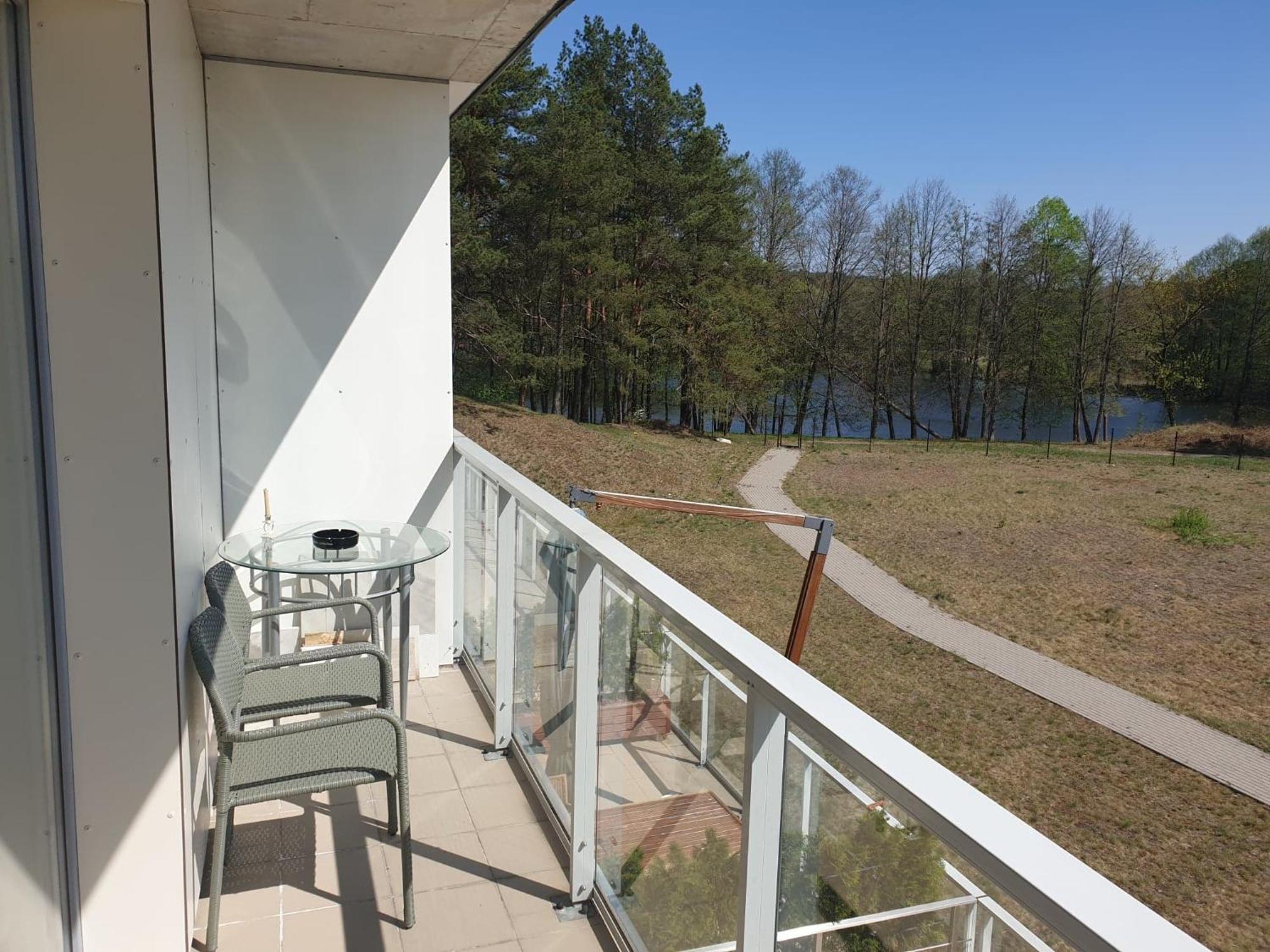 Garden Studio By The Lake With Air-Con And Infrasauna Druskininkai Exterior photo